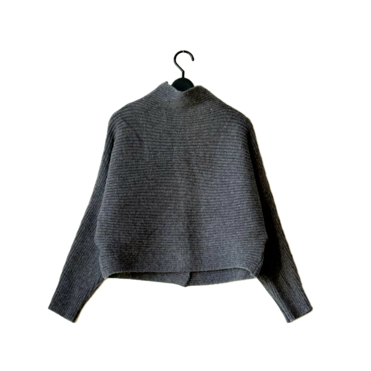 リブ編みニットカーディガン BPW-25651 [Bell Pony]