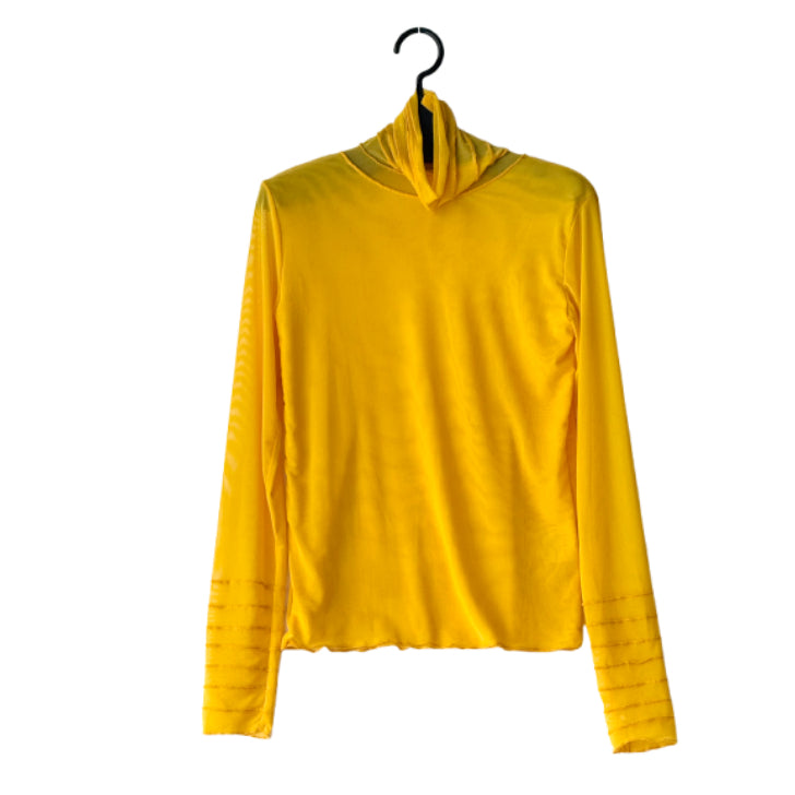 チュールメローデザイン ハイネック シアーインナー BPS-26217 [Bell Pony]