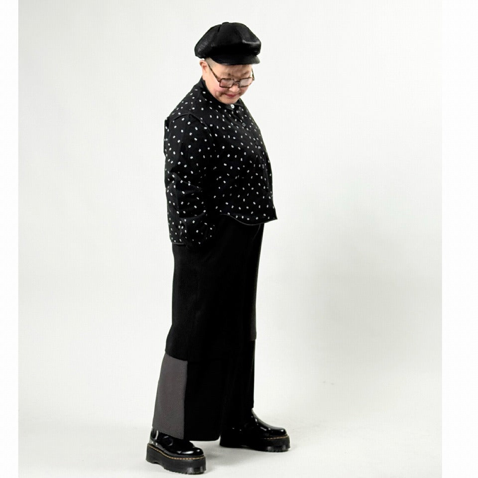 小花柄プリント キルティング シャツジャケットBPW-25510 [Bell Pony]