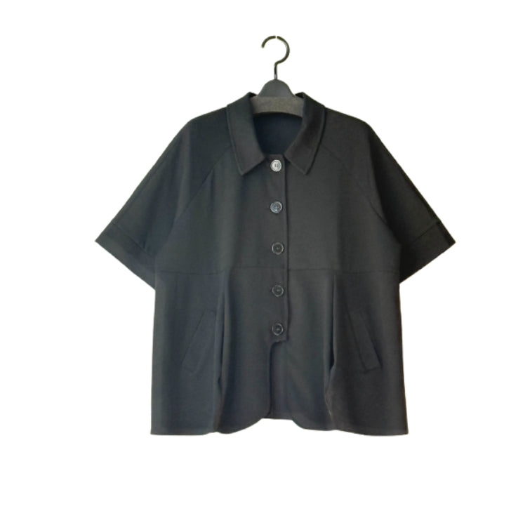 シャツジャケット 五分袖 BPS-26190 [Bell Pony]