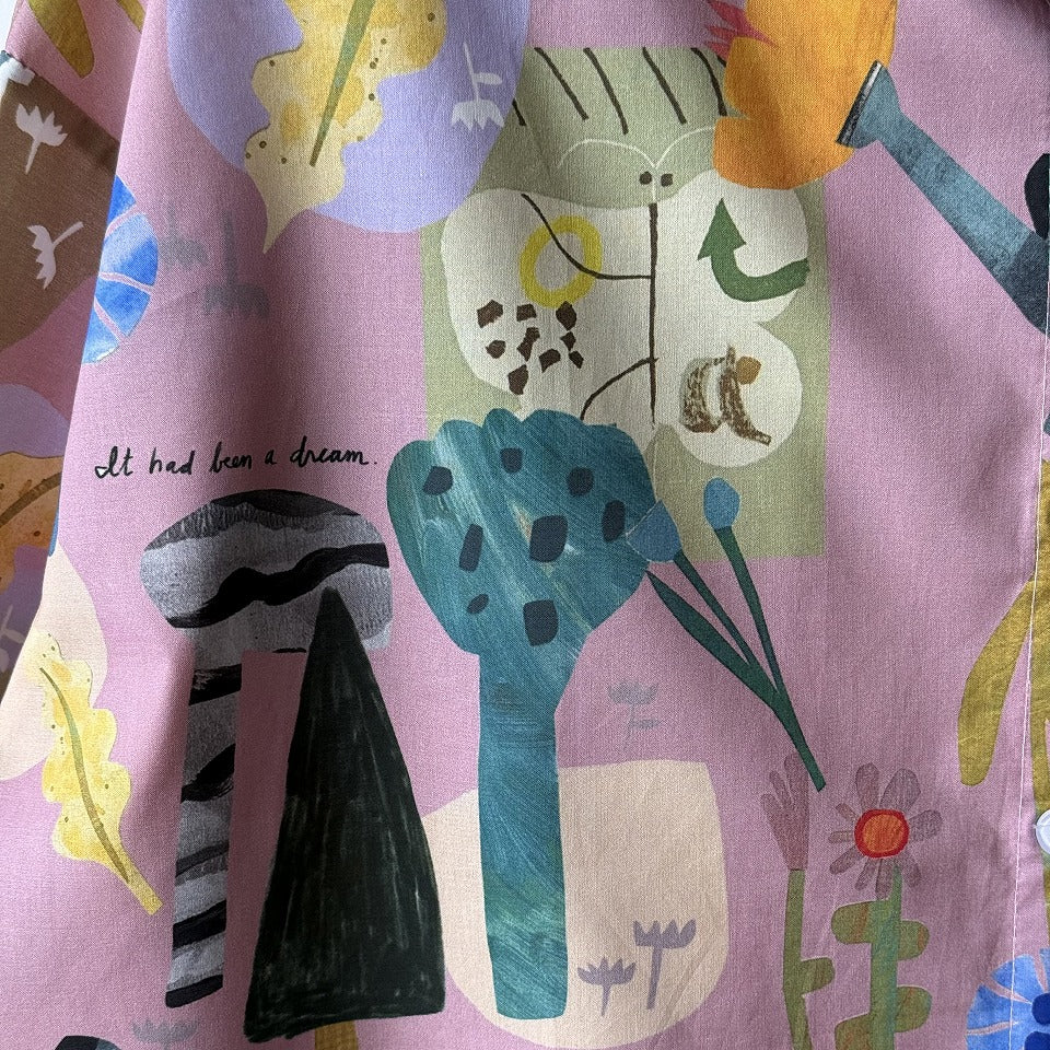 大人のプリントシャツ 柄シャツ 半袖 BPS-26712 [Bell Pony]