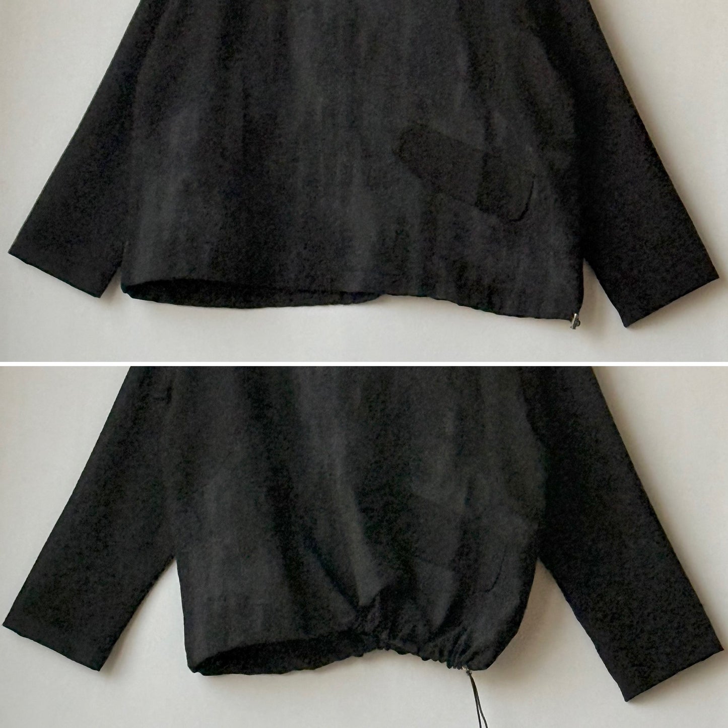 《セットアップ》アーチ切り替え ロングTシャツ ワイドパンツ 上下セット BPA-25278+BPA-25280(2点セット)  [Bell Pony]