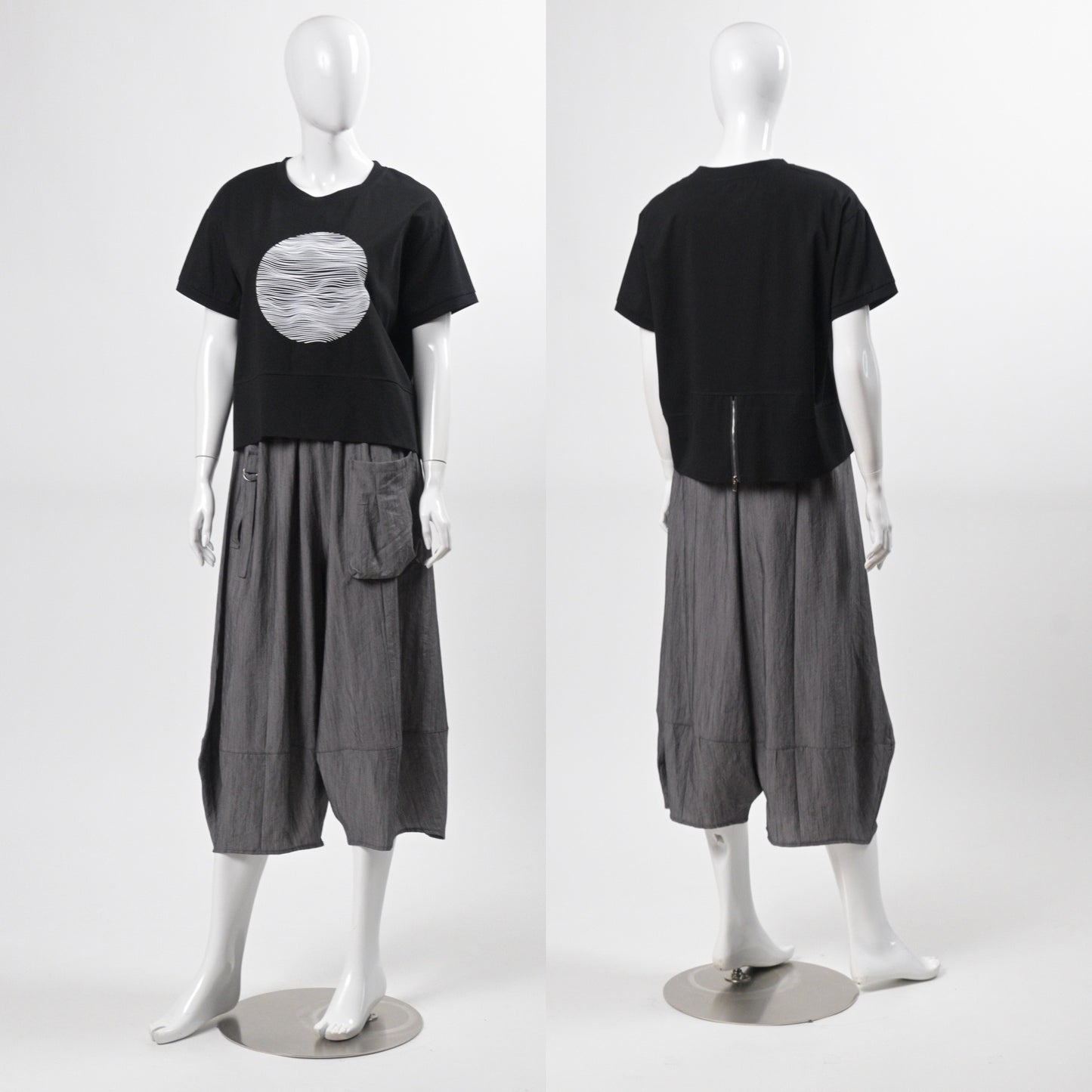 アートプリント ビッグTシャツ 半袖 BPS-25246 [Bell Pony]