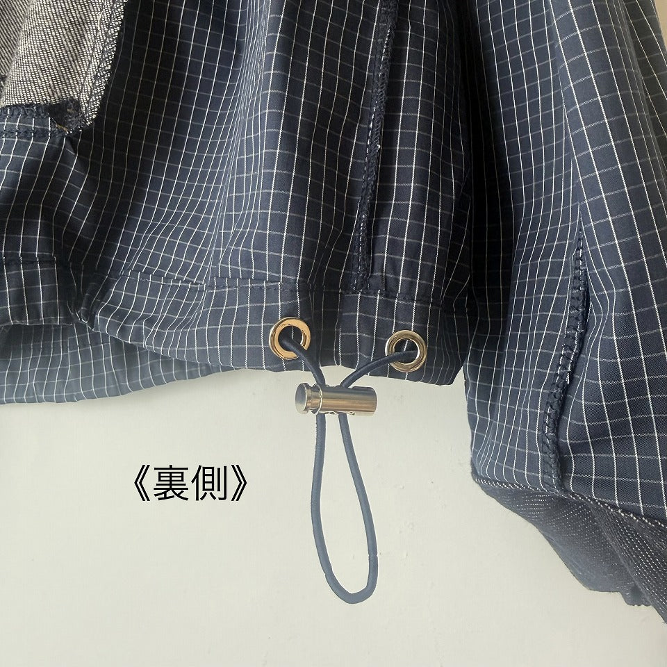 Gジャン風 切り替え デニムシャツ BPS-26027 [Bell Pony]