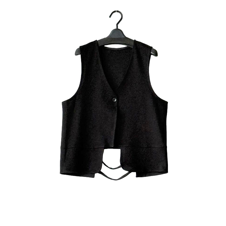 デザインベスト＋長袖シャツ 2点セット BPW-25549 [Bell Pony]