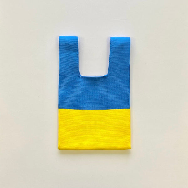 【チャリティー ３９セット】 ウクライナカラーバッグ キーホルダー付き〈数量限定〉 送料無料 Yoshi Yoshi by pj(ヨシヨシバイピージェイ)
